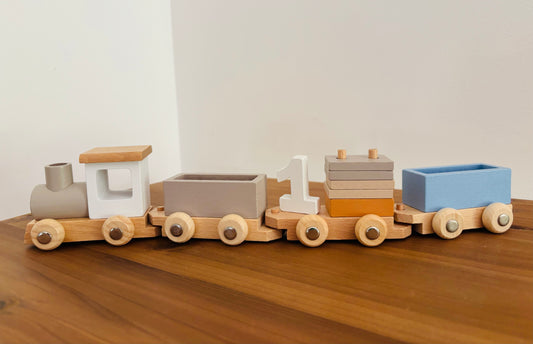 Wooden Train Set