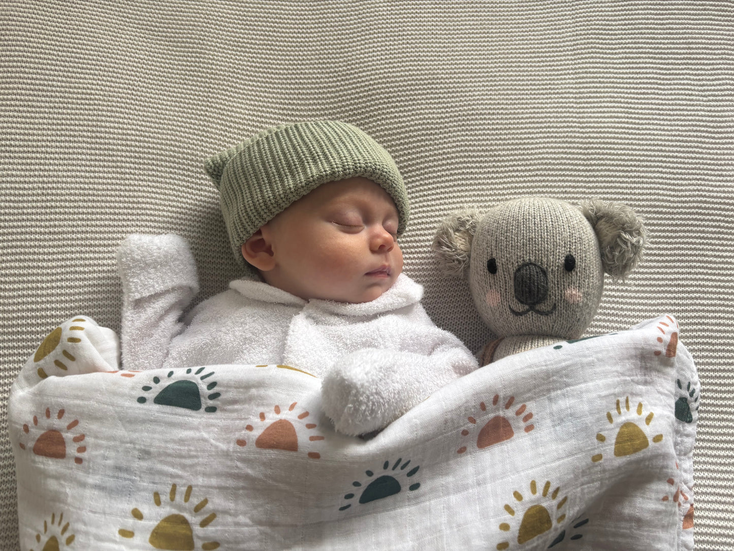 Cotton Muslin Swaddle - Sunshine