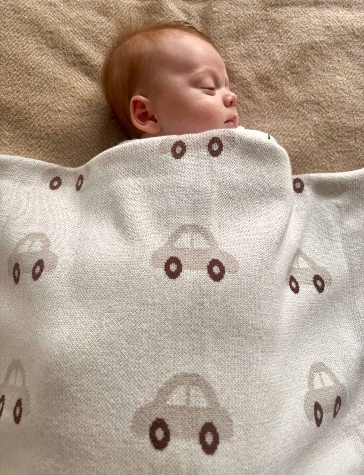 Vintage Car Baby Blanket
