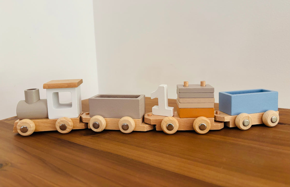 Wooden Train Set