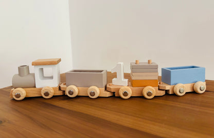 Wooden Train Set