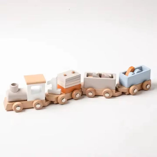 Wooden Train Set