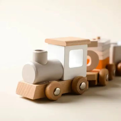 Wooden Train Set