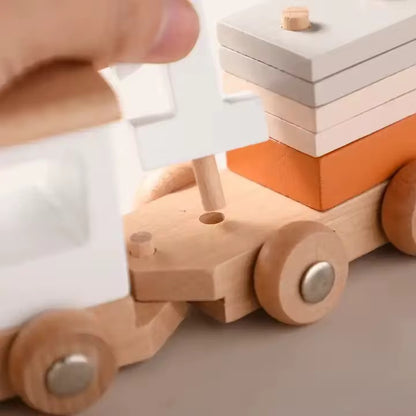 Wooden Train Set