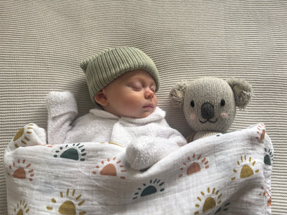 Cotton Muslin Swaddle - Sunshine