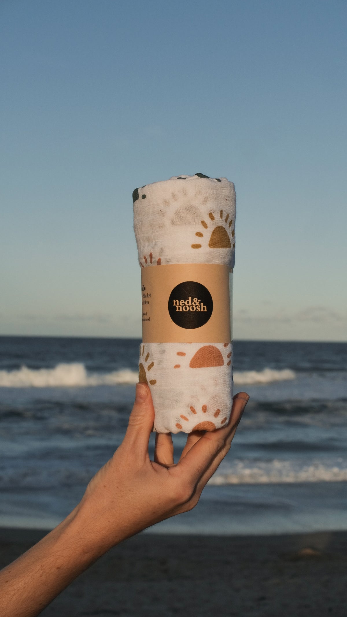 Cotton Muslin Swaddle - Sun Shine