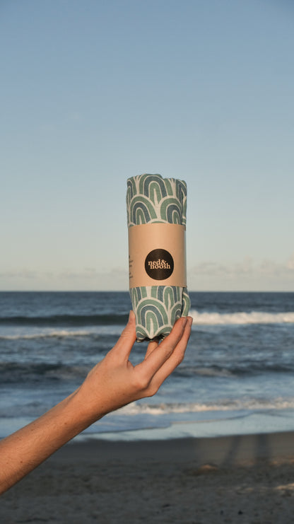 Cotton Muslin Swaddle - Ocean Dream