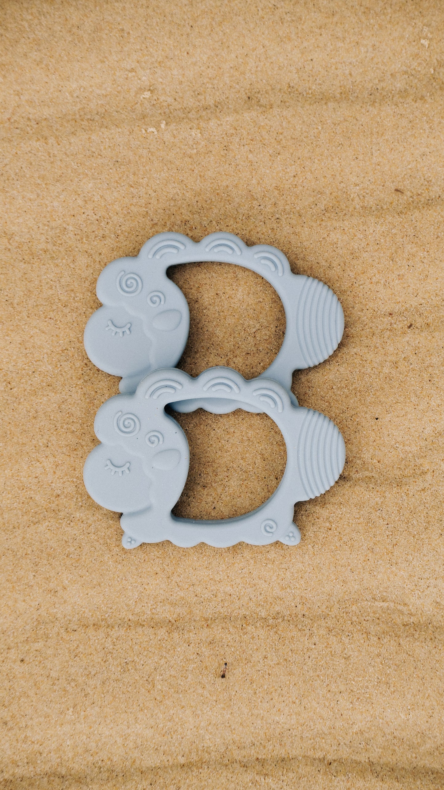 Sheep Silicone Teether - Ocean Mist