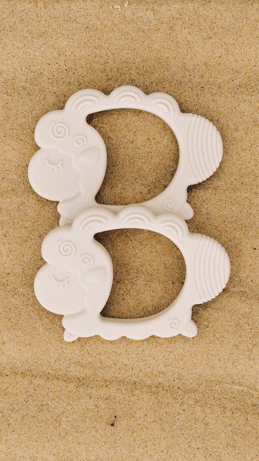 Sheep Silicone Teether - Oat